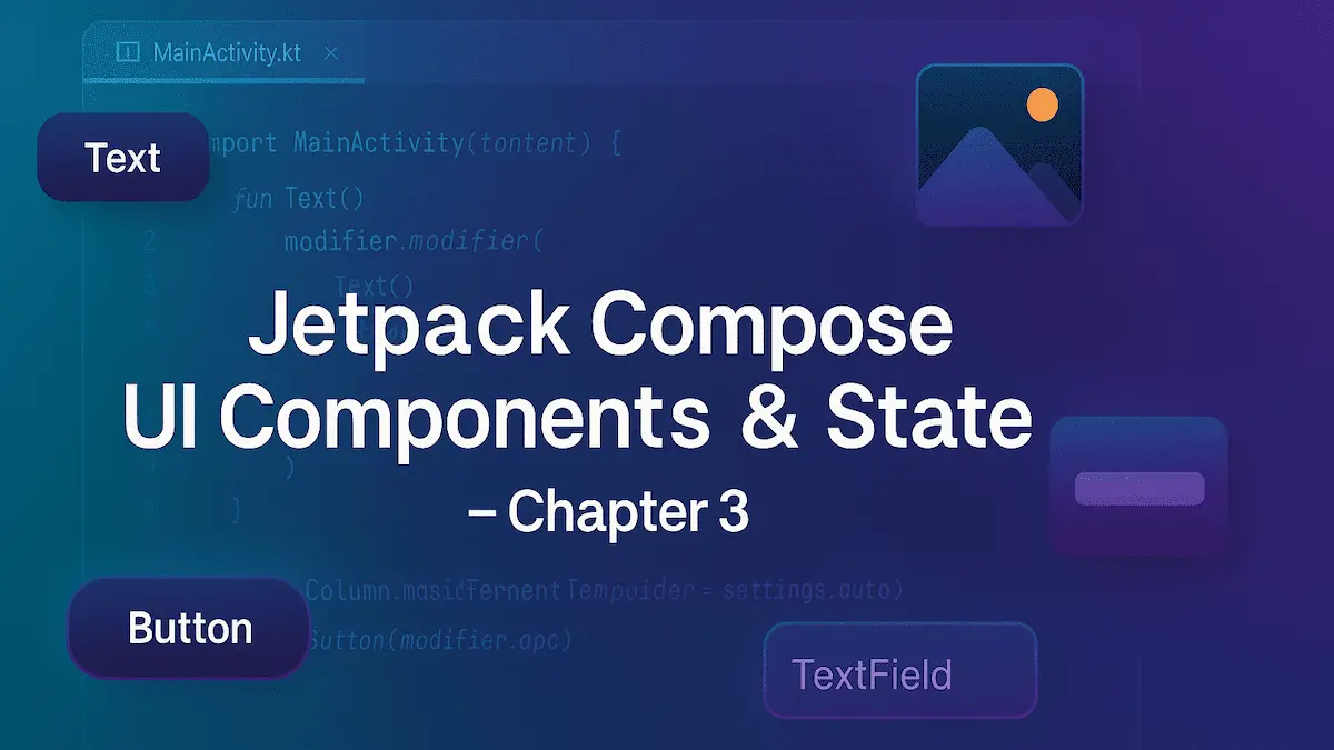 Chapter 3 – Text, Image, Button